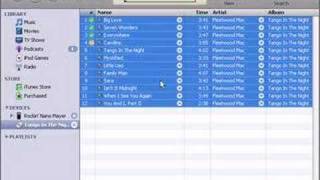 Rip MP3s with iTunes Software [upl. by Sager]