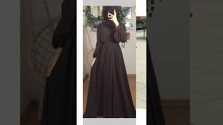 Latest Abaya designs 2024Modern new simple Dubai Abaya abaya shortsfeed [upl. by Havstad]