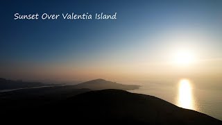 Sunset Over Valentia Island County Kerry Ireland [upl. by Butterfield]