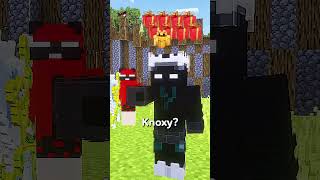 KNOXY GET A RANDOM WEAPON EVERYTIME HE SAY YES IN MINECRAFT ⛏ shorts minecraft [upl. by Klinger]