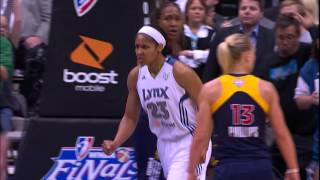 Top 5 Best Plays of the 2012 WNBA Finals Fever vs Lynx [upl. by Joela]