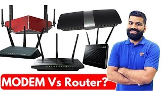 MODEM Vs Router The BIG Difference [upl. by Eneleahcim941]