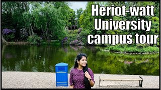 Heriot Watt University Edinburgh Campus Tour  UK [upl. by Ellenig881]