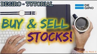 DEGIRO  Trading Tutorial [upl. by Rayna]