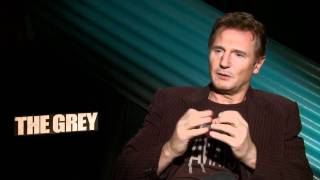 Liam Neeson talks The Grey and working with Director Joe Carnahan [upl. by Jacquette302]