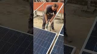 6kw Solar installation solarsystem automobile [upl. by Eanrahc]