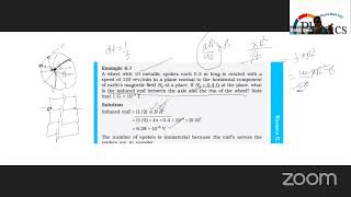 Class 12 Physics Emf Due to Rotational Motion and Doubts from Other Chapters [upl. by Notlrak]