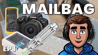 Electronics Mailbag Episode 1  LASERS FLUKE 87V CANON R50 amp MORE  CEE 002 [upl. by Ecnatsnoc345]