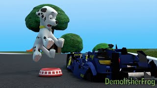 Marshall is Clumsy PAW Patrol Fan Animation [upl. by Flori]