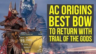 Assassins Creed Origins Best Bow RETURNS In Trial of the Gods  Jackals Gaze AC Origins Best bow [upl. by Arec]