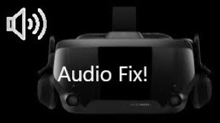 How To Fix Valve Index Audio Not Showing Up  Sound Fix  WORKS [upl. by Eniamzaj]