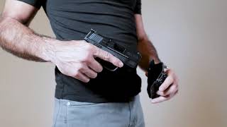 IWB KYDEX Holster  Holstering amp Unholstering  Rounded Gear by Concealment Express [upl. by Laehpar]