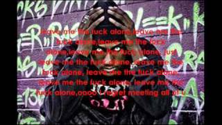 HopsinLeave Me Alone Lyrics [upl. by Onaicnop]