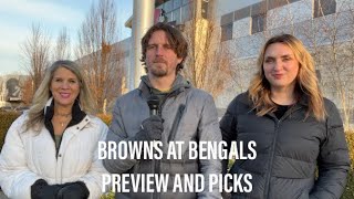 Browns at Bengals Who will win and things to watch [upl. by Leeann]