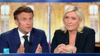 France presidential election Macron and Le Pen in final quest for votes after fiery debate [upl. by Rolyab]