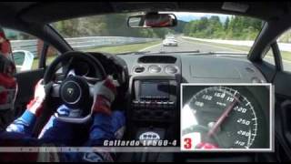 Manthey M700 vs R35 GTR vs Gallardo LP5604 vs Ferrari F460GT vs Lotus Exige  part22 HQ [upl. by Greenlee781]