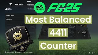 EA FC 25 Best Rivals amp Champs Balanced Counter Attacking Custom Tactics Instructions Useable For All [upl. by Adanar551]