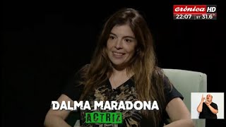 Tremendo relato de Dalma Maradona acerca de las adicciones de Diego [upl. by Elawalo209]