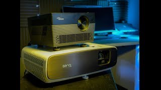 Optoma UHL55 vs BenQ W2700  HT3550 Best 4K Projector [upl. by Voltz583]