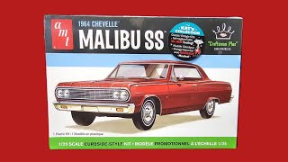 AMT 1964 Chevrolet Chevelle Malibu SS 1426 Before you Buy  Box opening Parts Decals Instructions [upl. by Mayes]