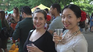 FERIA de LONDRES 2018  London  Sevillanas Display amp Flashmob [upl. by Tarah]