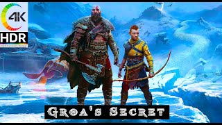 ✨ God of War Ragnarök  Uncovering Groas Prophecy in Alfheim 🌟 4K HDR  EPIC Combat vs Elves ⚔️ [upl. by Norabel]