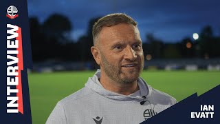 IAN EVATT  Manager reacts to Curzon Ashton away victory [upl. by Thurmond]