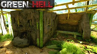 Mud Fireside Wall Bedroom  Green Hell Gameplay  E07 [upl. by Neirda]