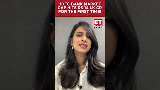 HDFC Bank Stock Hits Record High MCap Crosses Rs 14 Lakh Crore Buy Sell Or Hold  Business News [upl. by Aeslehc571]