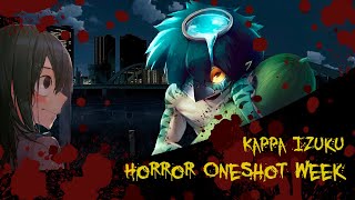 Kappa Izuku x Tsu  MHA Text Story  ONESHOT HORROR WEEK [upl. by Yettie759]