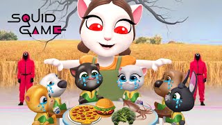 My Talking Tom Friends  SQUID GAME [upl. by Towbin]