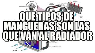 🚀que tipos de MANGUERAS son las que VAN al RADIADOR del AUTO🚀 [upl. by Suivatnad]