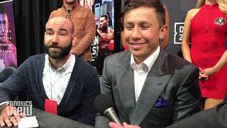 Gennady quotGGGquot Golovkin Responds To Claressa Shields Challenge To Fight [upl. by Nitreb]