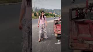 new driver knows this jobfemaletruckdriver tiktok femaledriver tiktok truckgirl ladytrucker [upl. by Grider]