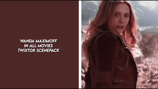 wanda maximoff in all movies twixtor scenepack [upl. by Dur]