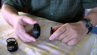 How to mount an enlarger lens on digital cameras [upl. by Aihselat]