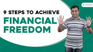 9 Steps to Achieve Financial Freedom  ETMONEY [upl. by Ynobe502]