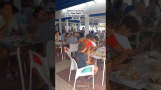 Seafood restaurant Spain Andalusia Isla Cristina shorts food [upl. by Nylek639]