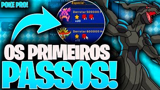 O QUE FAZER INÃCIO DE GAME ðŸ˜ŽðŸ˜Ž POKETIBIA MOBILE E PC 2024 POKE PRO2 EVENTO A TARDE [upl. by Arbas]