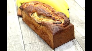 Recette Cake banane chocolat et mascarpone [upl. by Melmon297]