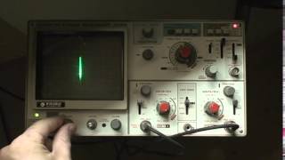 Kikusui COS5020ST Storage Oscilloscope Repair 1 [upl. by Nosrac]