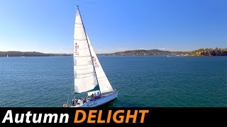 Autumn sailing on Lake Macquarie [upl. by Aneed]