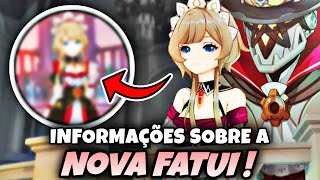 SAIU INFORMAÇÕES SOBRE A NOVA FATUI DO GENSHIN SANDRONE [upl. by Snook]