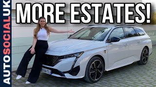 We NEED more electric Estates Peugeot e308 SW review 2024 [upl. by Sofia66]