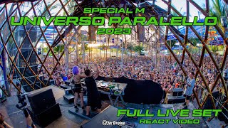 UNIVERSO PARALELLO 2023  FULL LIVE SET  REACT VIDEO [upl. by Aydin]