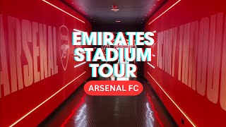 Arsenal FC Emirates Stadium Tour  September 2023 [upl. by Adnorehs346]