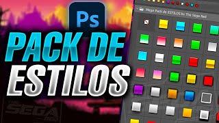 MEGA PACK de ESTILOS para PHOTOSHOP GRATIS  MEGAMEDIAFIRE [upl. by Herr]