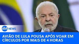 🔴SBT News na TV Lula embarca para o Brasil após problema em avião no México [upl. by Nnyleahs]