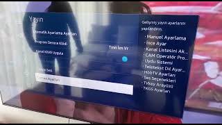 samsung tv TKGS de kanalların yerini değiştirme [upl. by Elfrieda]