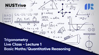 Trigonometry  Live Classes  NBS  IBA  NET  NUSTrive Live Classes [upl. by Odlareg85]